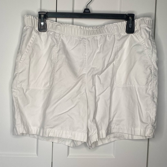 TALBOTS Elastic Waist Casual Shorts Women’s Size XL - Picture 1 of 6